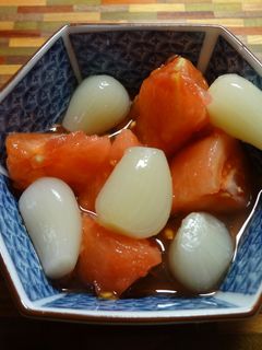 トマトとらっきょうの常備菜-レシピのメイン写真