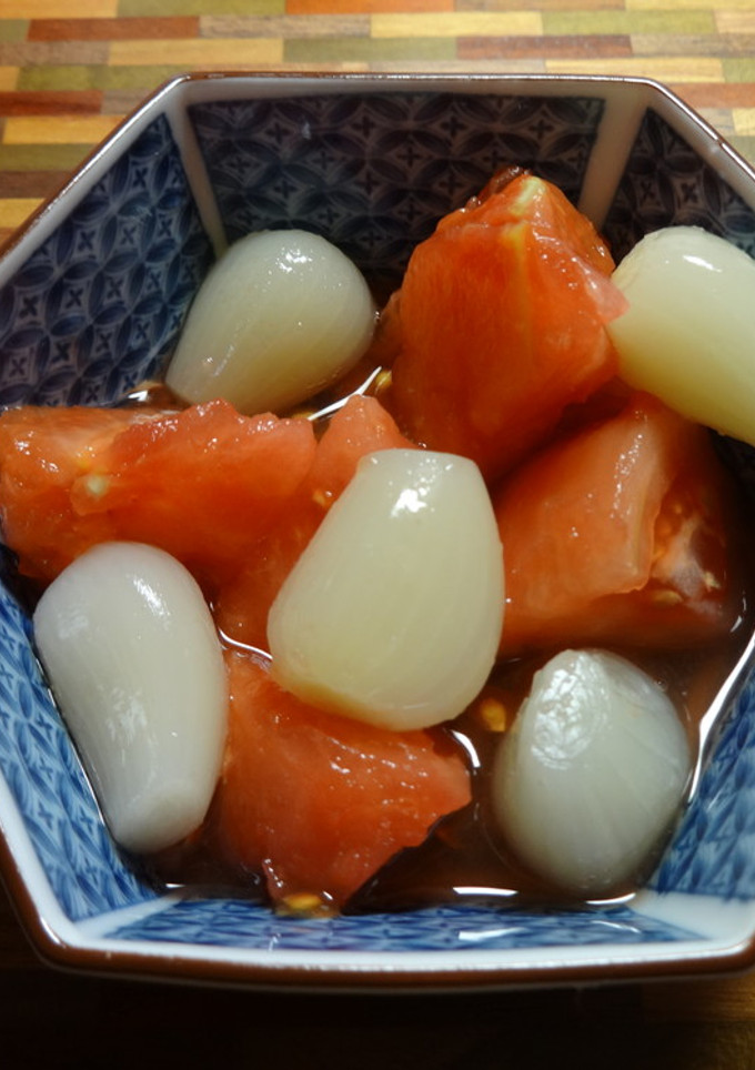 トマトとらっきょうの常備菜-レシピのメイン写真
