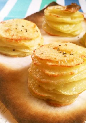 レンジで時短☆簡単ポテトスタック。-レシピのメイン写真