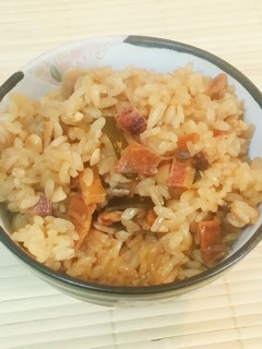 3種の乾物で♡旨みたっぷり炊き込みご飯-レシピのメイン写真