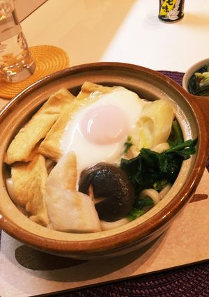 身体ポカポカ☆簡単鍋焼きうどん☆-レシピのメイン写真