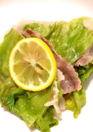 簡単☆レタスと豚バラの重ね蒸し-レシピのメイン写真