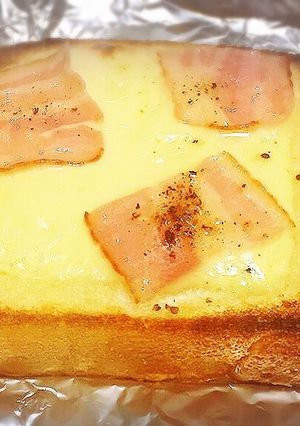 朝食超ズボラトースト★旦那さん用 関西版-レシピのメイン写真