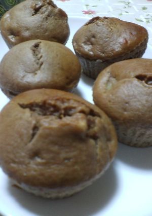 もちもちチョコバナナマフィン♪-レシピのメイン写真
