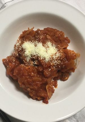 スペイン風イカ飯のトマト煮込み-レシピのメイン写真
