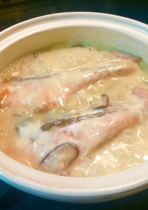 鮭とベーコンの豆乳クリーム煮-レシピのメイン写真