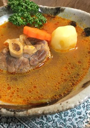 ウズベキスタン♡伝統の骨付き肉のスープ-レシピのメイン写真