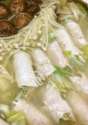 巻きしゃぶ鍋-レシピのメイン写真