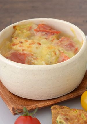 妊娠、授乳に！白菜と豚の豆乳グラタン-レシピのメイン写真