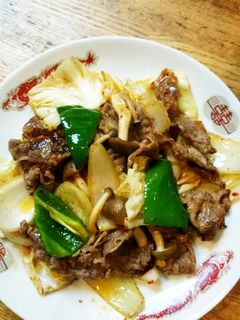 牛肉と野菜のピリ辛オイスター炒め。-レシピのメイン写真