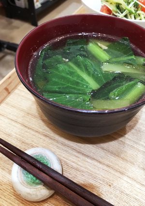 小松菜スープ-レシピのメイン写真