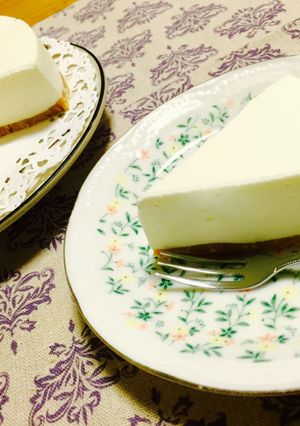 ミキサーで簡単水切りヨーグルトケーキ-レシピのメイン写真