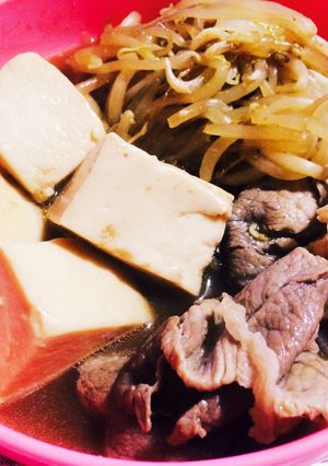 調味料たった1つ！簡単★肉豆腐-レシピのメイン写真