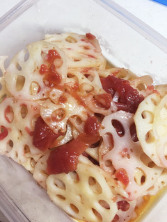 レンコンと梅のマリネ-レシピのメイン写真
