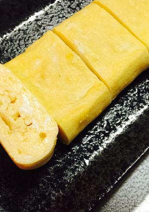 白だしで冷めてもおいしいだし巻き卵☻-レシピのメイン写真