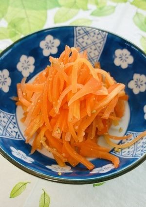 にんじんの甘酢和え-レシピのメイン写真
