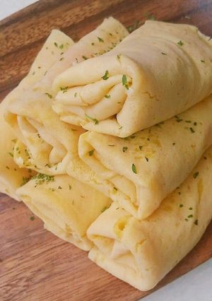 簡単！もっちりお食事系にんじんクレープ-レシピのメイン写真