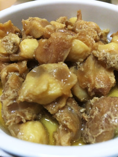 圧力鍋で鳥軟骨の煮物-レシピのメイン写真