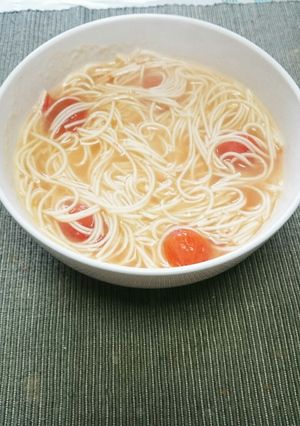 塩トマトにゅうめん-レシピのメイン写真