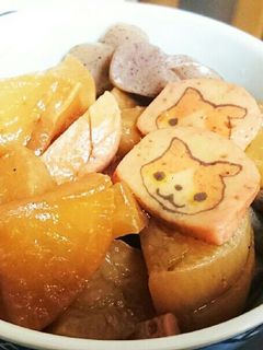 時短!大根と練り物の煮物-レシピのメイン写真