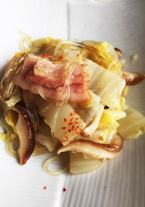 白菜とベーコンの蒸し煮-レシピのメイン写真