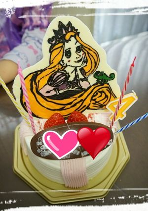 ラプンツェルのキャラチョコ-レシピのメイン写真