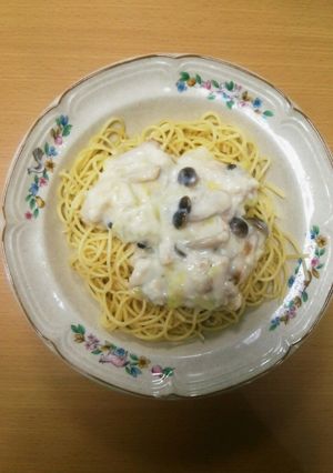 失敗しないクリームパスタ-レシピのメイン写真