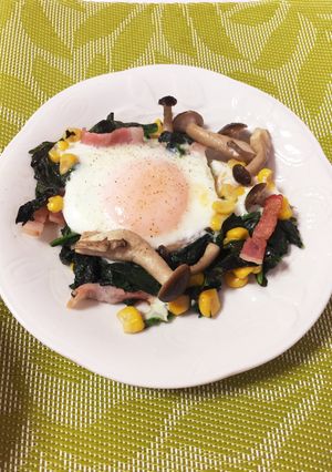 お弁当に！朝食に！栄養満点の巣ごもり卵-レシピのメイン写真