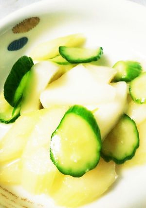 きゅうりとｾﾛﾘの漬け物-レシピのメイン写真