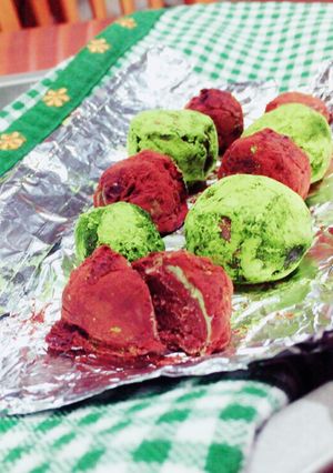 抹茶の3層トリュフ♫-レシピのメイン写真
