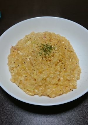 ひとりランチに！ケチャップのリゾット-レシピのメイン写真