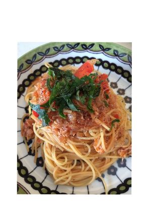 超簡単♪カニトマトパスタ★-レシピのメイン写真