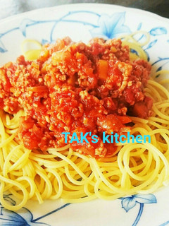 簡単で本格★パスタのボロネーゼ-レシピのメイン写真