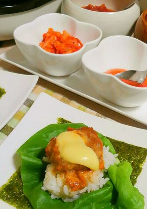 楽しさ無限大♪ハイブリッド手巻きご飯-レシピのメイン写真