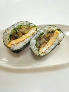 海苔ジャガと卵焼きのおにぎらず-レシピのメイン写真