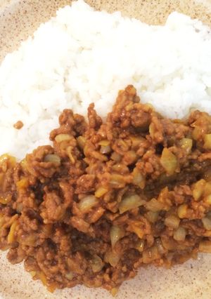 10分でできる!週1食べたいキーマカレー-レシピのメイン写真