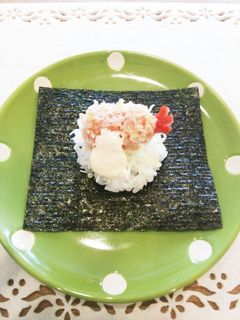 手まきごはん☆赤ウインナーのエビフライ風-レシピのメイン写真