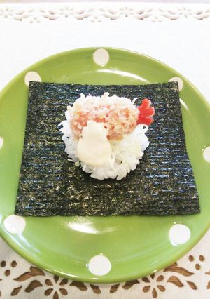 手まきごはん☆赤ウインナーのエビフライ風-レシピのメイン写真