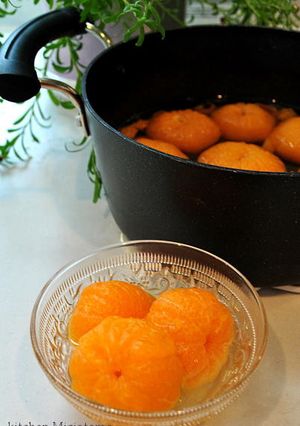 コロッとまるごと☆みかんのコンポート-レシピのメイン写真