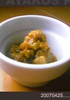 春色♪な油味噌-レシピのメイン写真