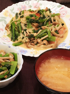 タニタ食堂の鮭とキノコのクリームソース-レシピのメイン写真