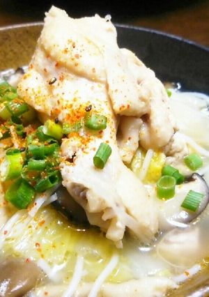 切って煮込むだけ♪極コク旨!!鶏塩白菜鍋-レシピのメイン写真