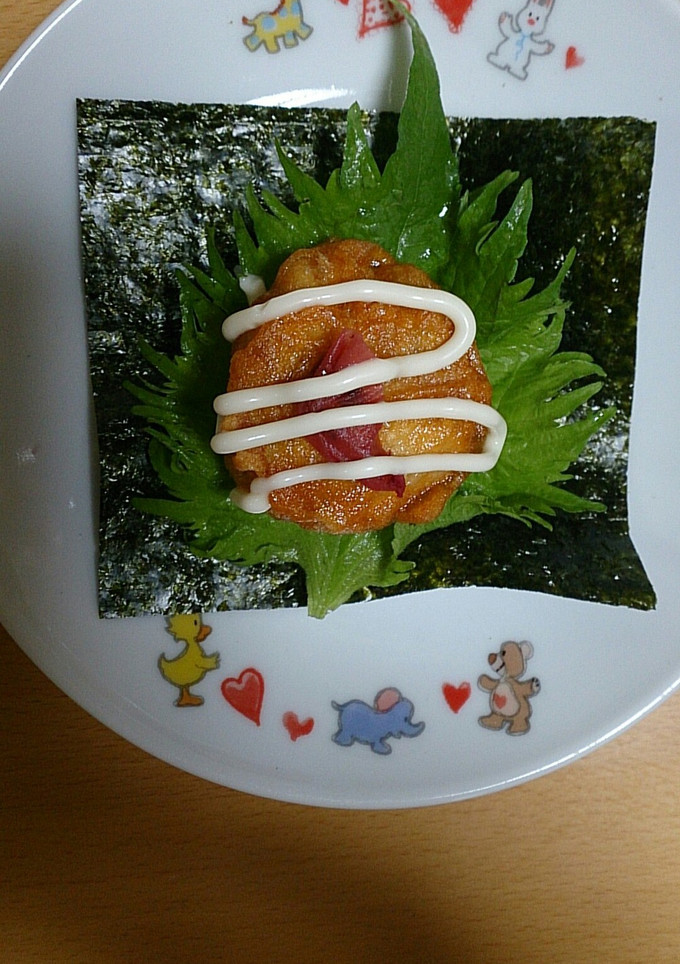 さっぱり美味しい！梅マヨ手巻き♪-レシピのメイン写真