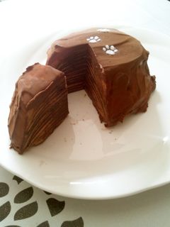 チョコづくしミルクレープ-レシピのメイン写真