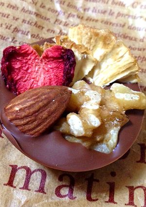 バレンタイン♪ハートのドライいちごチョコ-レシピのメイン写真
