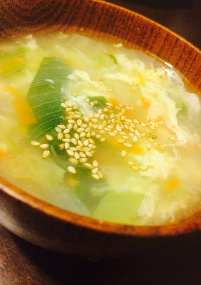 残り野菜と生姜で♪とろりんスープ-レシピのメイン写真