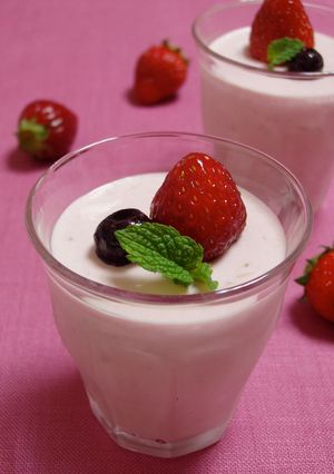 簡単＊苺のレアチーズムース-レシピのメイン写真
