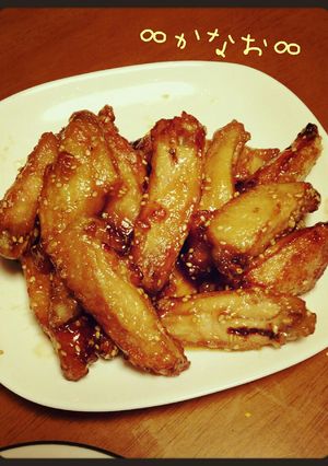 はちみつde手羽先唐揚げ-レシピのメイン写真