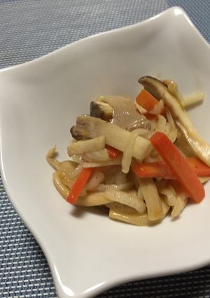 エリンギと人参のサッパリ炒め-レシピのメイン写真