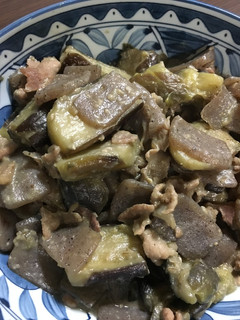 味噌茄子と豚肉炒め-レシピのメイン写真